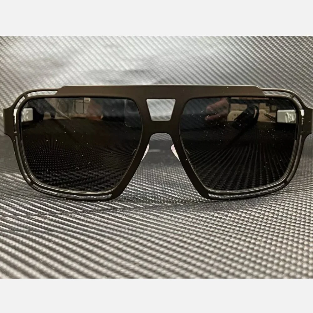 Dolce & Gabbana Matte Black 57mm Sunglasses